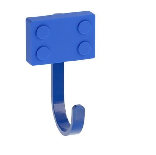 Wieszak meblowy dla dzieci KLOCEK niebieski