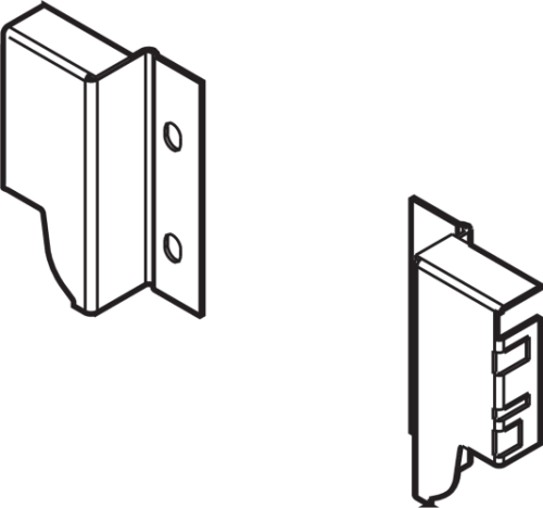 MOCOWANIE ŚCIANKI TYLNEJ L+P M H-68MM BIAŁE