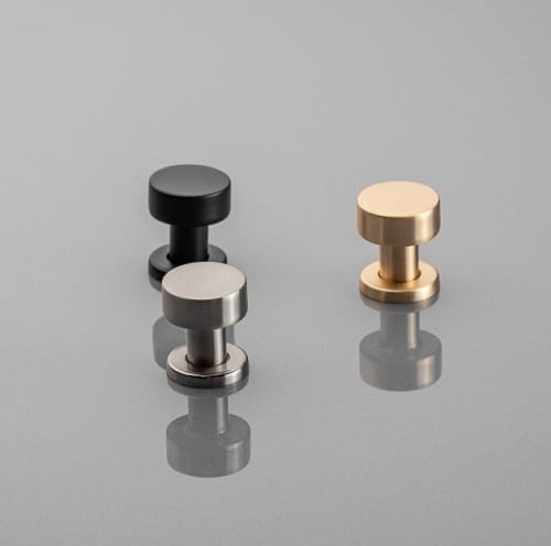 GAŁKA RING złoto szczotkowane