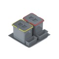 System Praktiko 600 2x15L+2 brytf.segregacja H-310