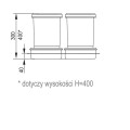 System Praktiko 600 2x15L+2 brytf.segregacja H-310