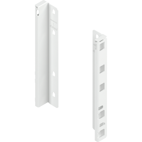 UCHWYT ŚCIANKI TYLNEJ MERIVOBOX wys. E (H-155.75mm) L+P BIAŁE