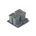 System Praktiko 600 1x15L+2x7L+2 brytf. segregacja