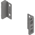 Uchwyt ścianki tylniej MERIVOBOX wys.M  L+P SZARY