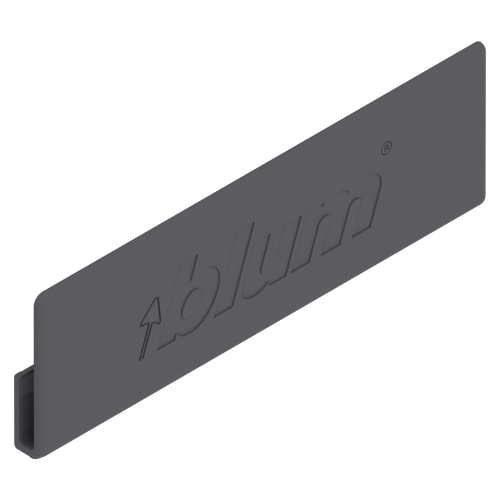 MERIVOBOX AVENTOS HK Zaślepka symetryczna ANTRACYT