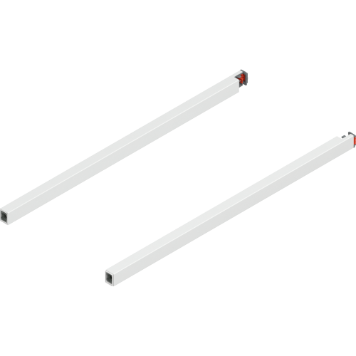 Reling podłużny MERIVOBOX dł.=450 mm L+P BIAŁY