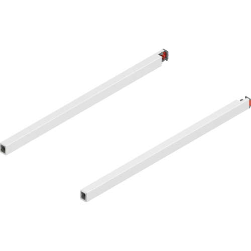 Reling podłużny MERIVOBOX dł.=400 mm L+P BIAŁY