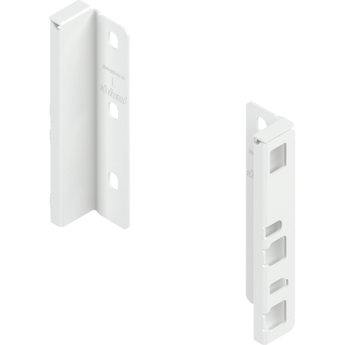 UCHWYT ŚCIANKI TYLNEJ MERIVOBOX wys. K (H-92.75mm ) L+P BIAŁE