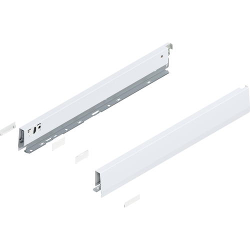 Bok MERIVOBOX wysokość N PIEKARNIK   dł=500 biały 