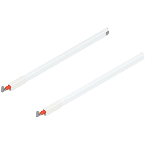 RELINGI DO SZUFLAD TANDEMBOX L+P L-550 BIAŁE