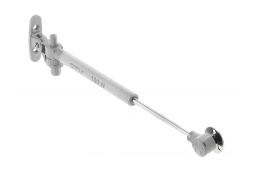 PODNOŚNIK GAZOWY 100N ze spowalniaczem szary