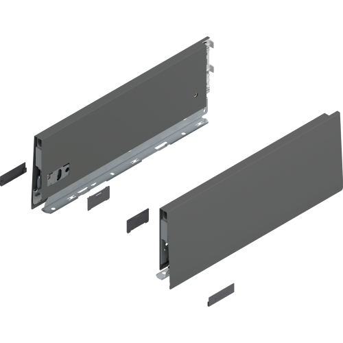 BOKI MERIVOBOX L-350 (H-129mm) L+P ANTRACYT