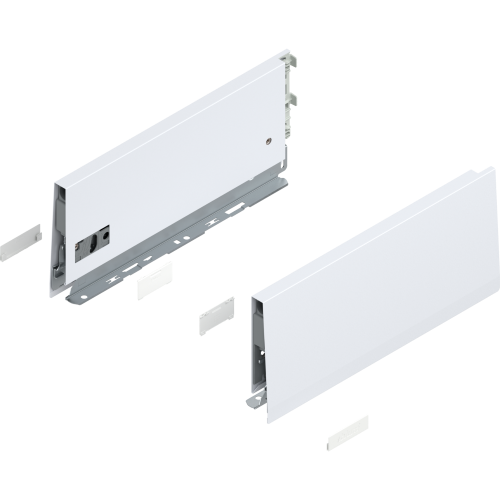 BOKI MERIVOBOX L-300 (H-129mm) L+P BIAŁE