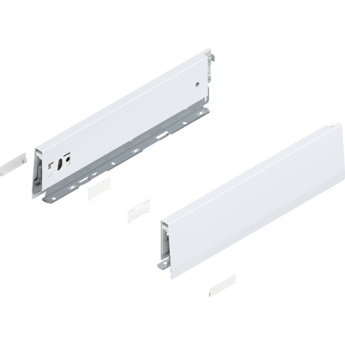BOKI MERIVOBOX L-350 (H-91mm) L+P BIAŁE