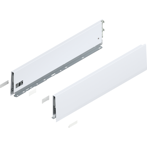 BOKI MERIVOBOX L-550 (H-91mm) L+P BIAŁE