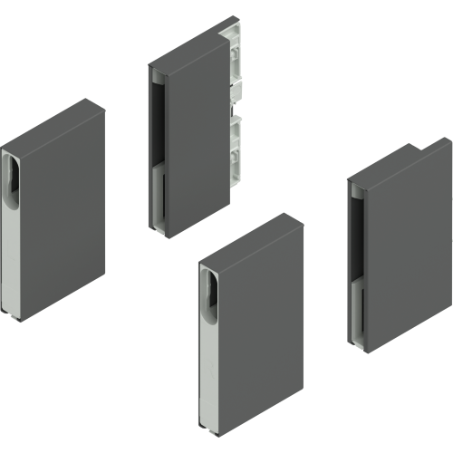 BOXCOVER DO SZUFLADY MERIVOBOX wys. E ANTRACYT