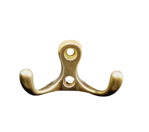 Wieszak mały Z-391  ZŁOTO BRUSHED -szczotkowane