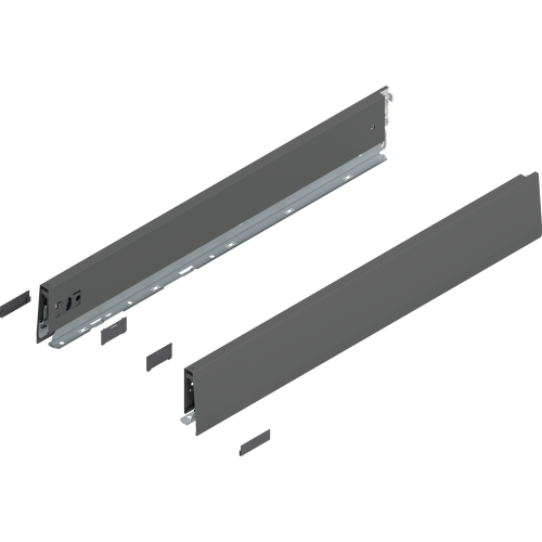 BOKI MERIVOBOX L-600 (H-91mm) L+P ANTRACYT
