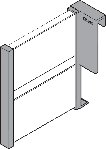 ANTARO, przegródka do listwy poprzecznej BIAŁA