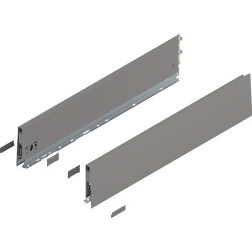 BOKI MERIVOBOX L-600 (H-129mm) L+P SZARE