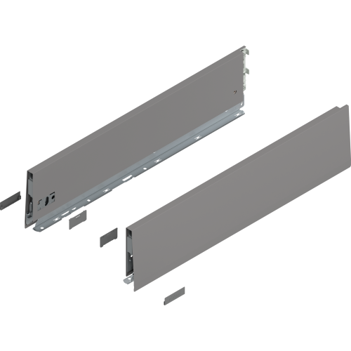 BOKI MERIVOBOX L-550 (H-129mm) L+P SZARE