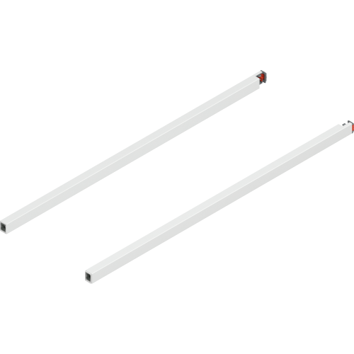 Reling podłużny MERIVOBOX dł.=600 mm L+P BIAŁY